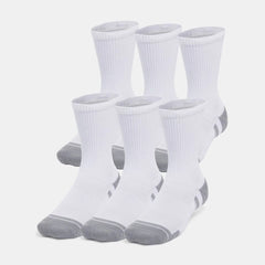 UA Performance Tech™ Unisex 6-Pack Crew Socks