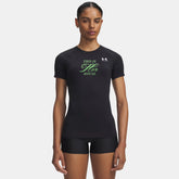 HeatGear® Graphic Women's Compression Short Sleeve
