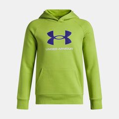 UA Rival Fleece Big Logo Print Fill Boys' Hoodie