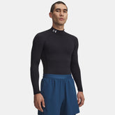 ColdGear® Men's Compression Mock Long Sleeve