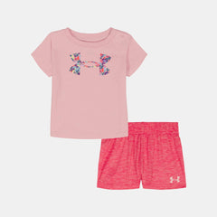 UA Ditsy Logo Newborn Girls' Set