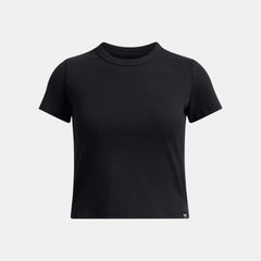 UA Rival Rib Girls' Short Sleeve