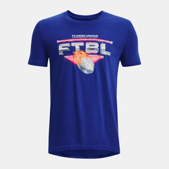 UA Football Chrome Boys' Short Sleeve