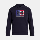 UA Freedom Big Flag Logo Boys' Hoodie