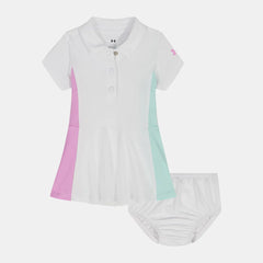 UA Colorblock Newborn Girls' Polo Dress