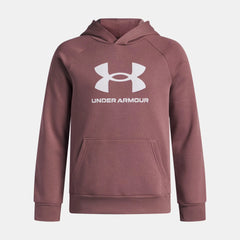 UA Rival Fleece Big Logo Boys' Hoodie
