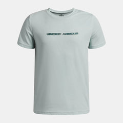 UA Wordmark Blur Boys' Short Sleeve