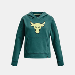 Project Rock Heavyweight Terry Brahma Bull Girls' Hoodie