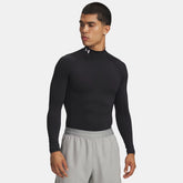 HeatGear® Men's Compression Mock Long Sleeve
