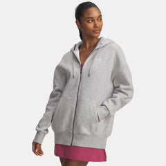 UA Icon Fleece Women's Oversized Full-Zip