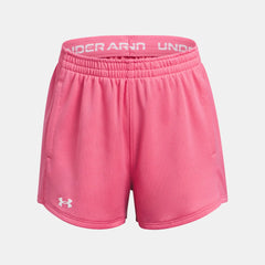 UA Tech™ Mesh Play Up Girls' Shorts