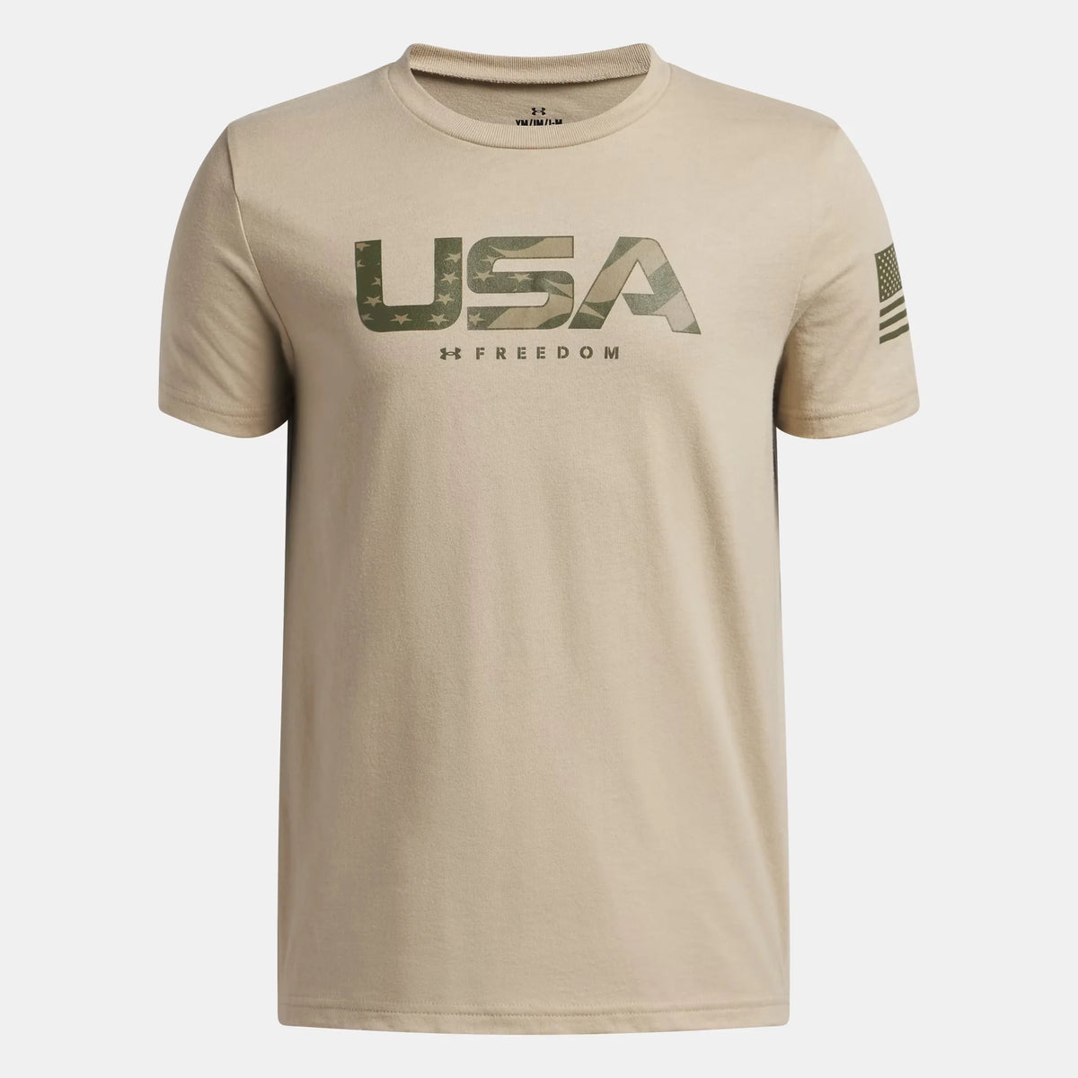 UA Freedom Chest Flag Boys' T-Shirt