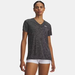 UA Tech™ Twist Women's V-Neck Short Sleeve