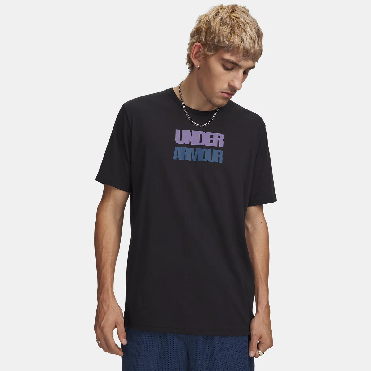 UA Block Logo Men's Short Sleeve