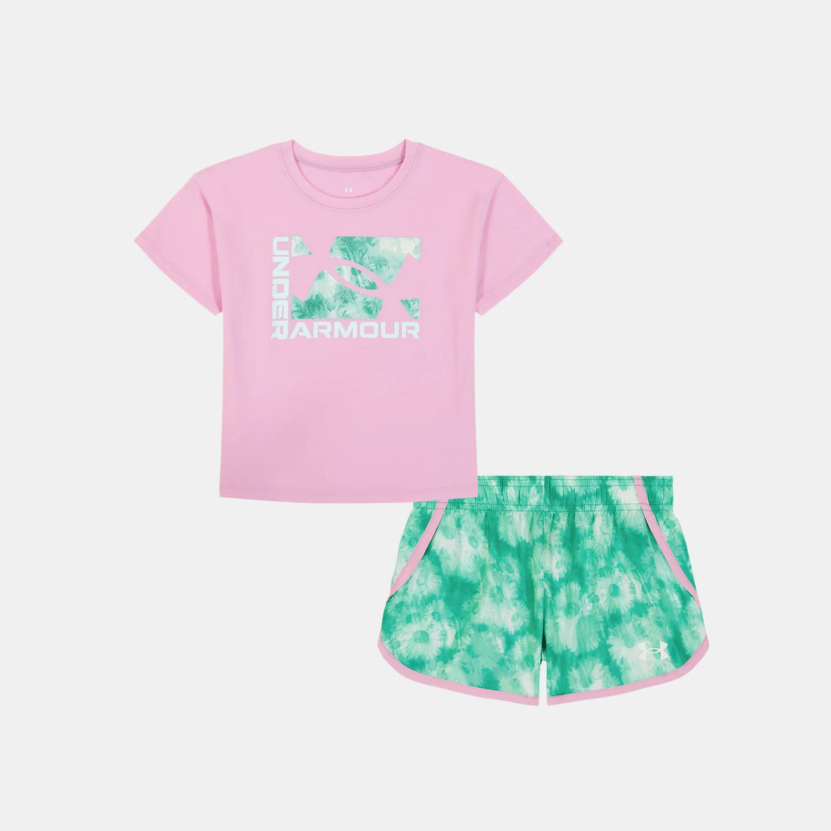 UA Printed Woven Little Girls' Shorts Set
