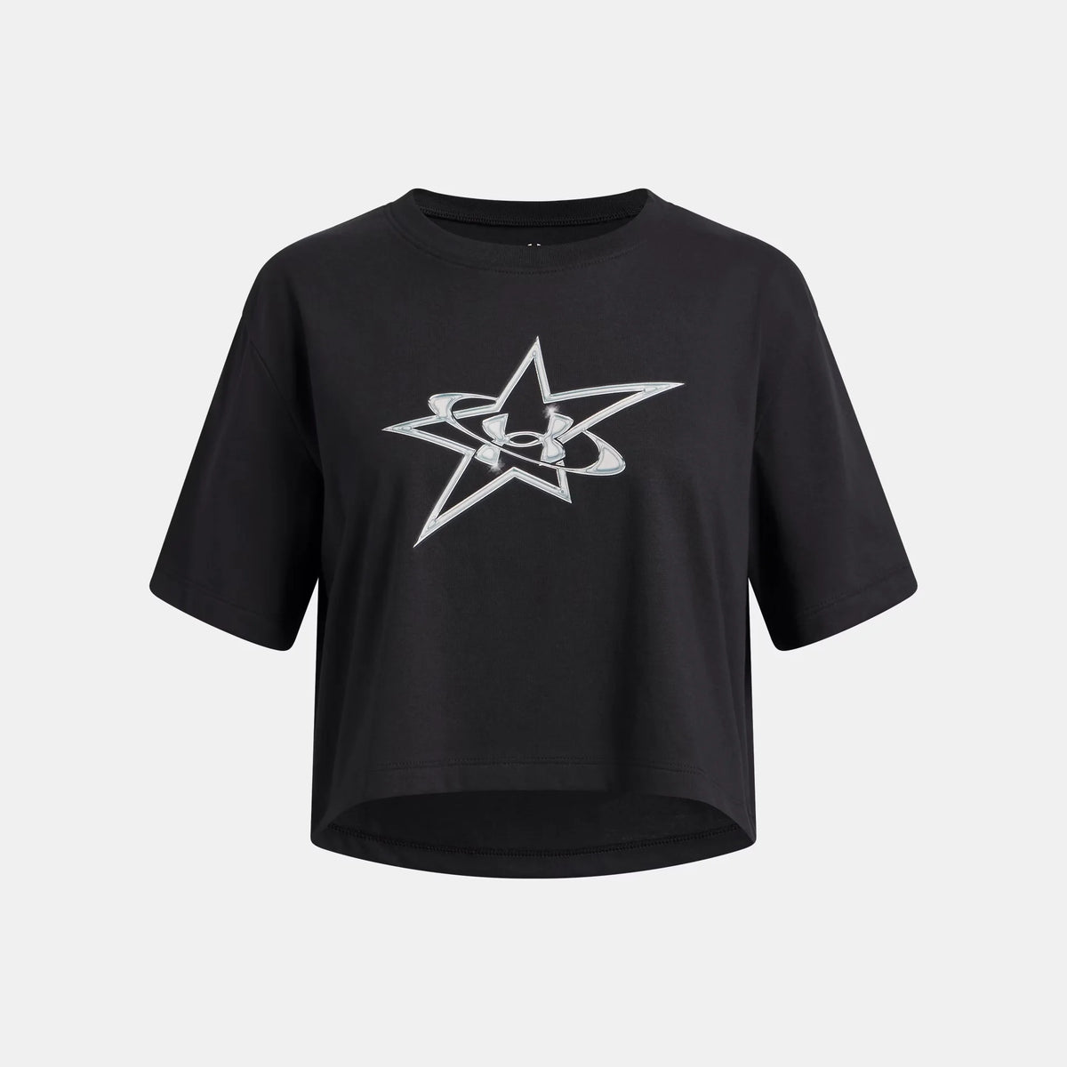 UA Logo Star Girls' Short Sleeve