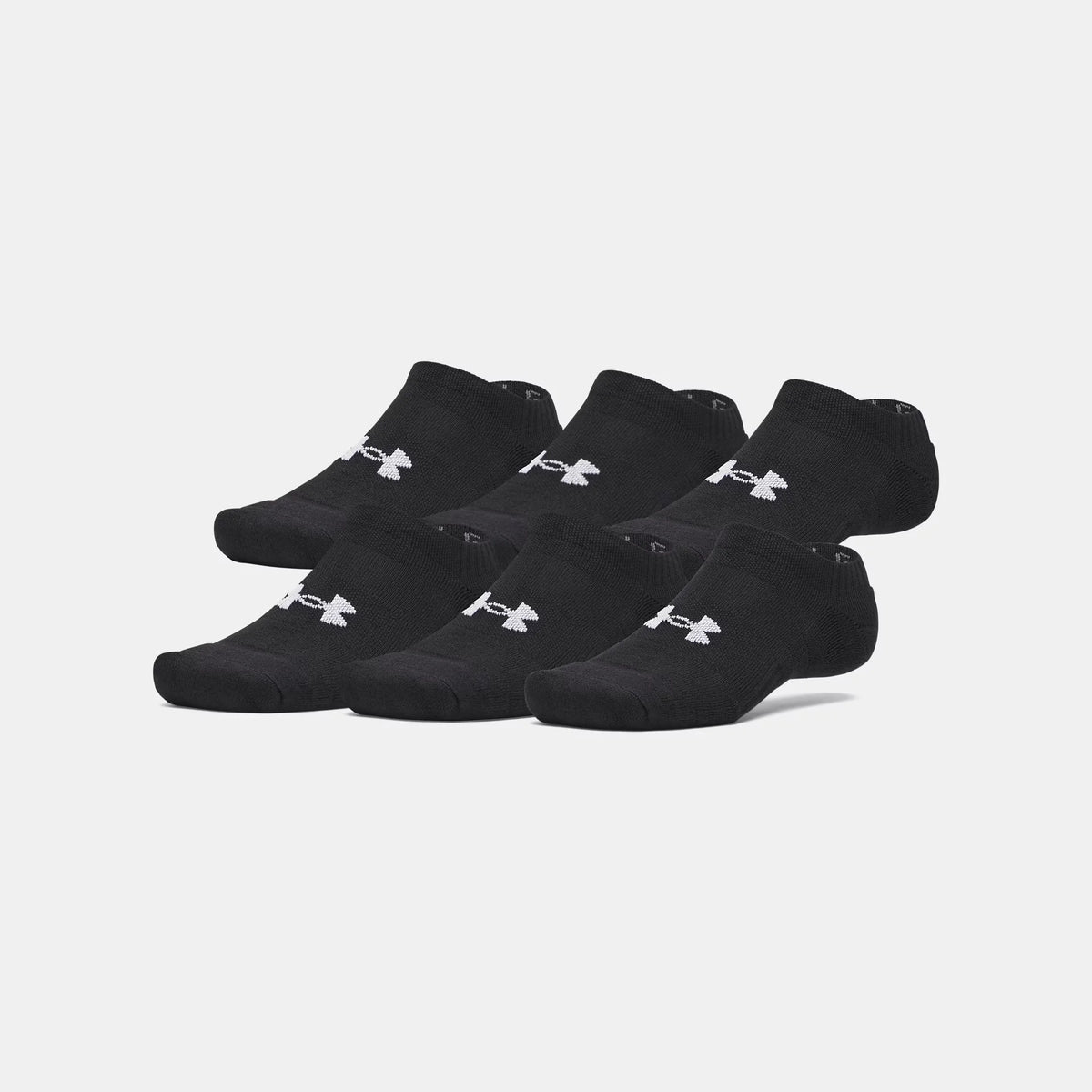 UA Performance Cotton Unisex 6-Pack No Show Socks