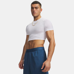 HeatGear® Elite Men's Compression Crop Short Sleeve