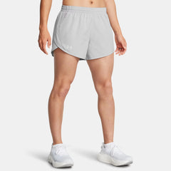 UA Fly-By Heather Women's 3" Shorts