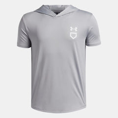 UA Utility Lightweight Boys' Short Sleeve Hoodie