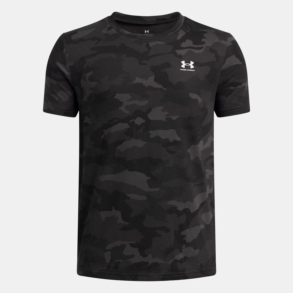 UA Camo Printed Boys' Short Sleeve