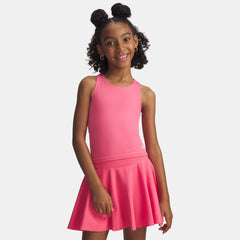 UA Motion Girls' Crop Tank