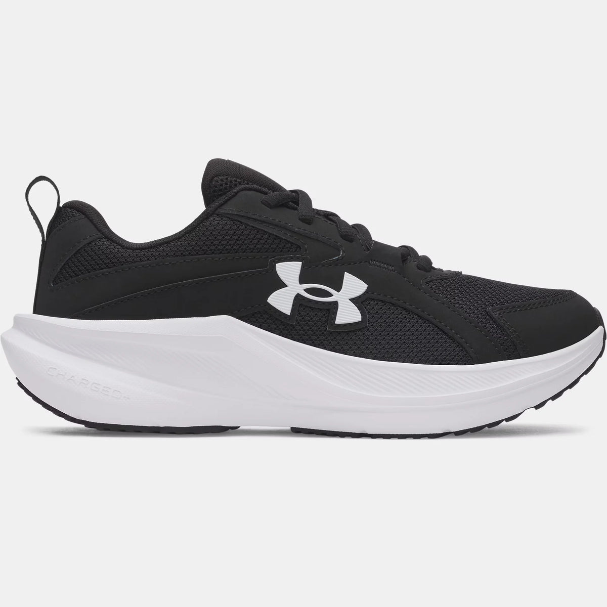 UA Charged+ Assert 11 Wide Boys' Grade School Running Shoes
