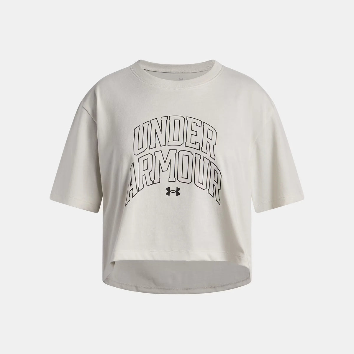 UA Boxy Crop Varsity Girls' Short Sleeve