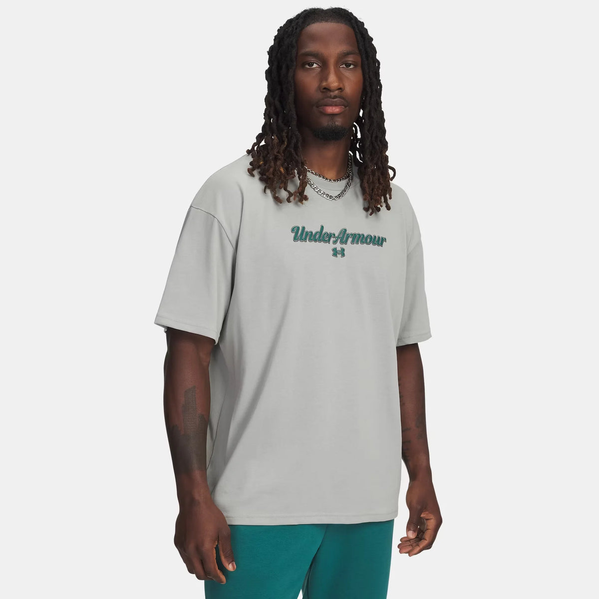 UA Heavyweight Wordmark Men's Short Sleeve