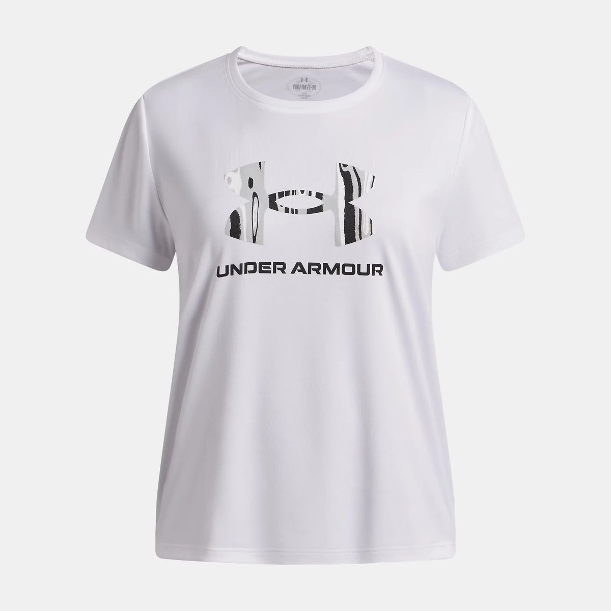 UA Tech™ Print Fill Graphic Girls' Short Sleeve