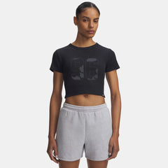 UA Rival Rib Graphic Women's Baby T-Shirt
