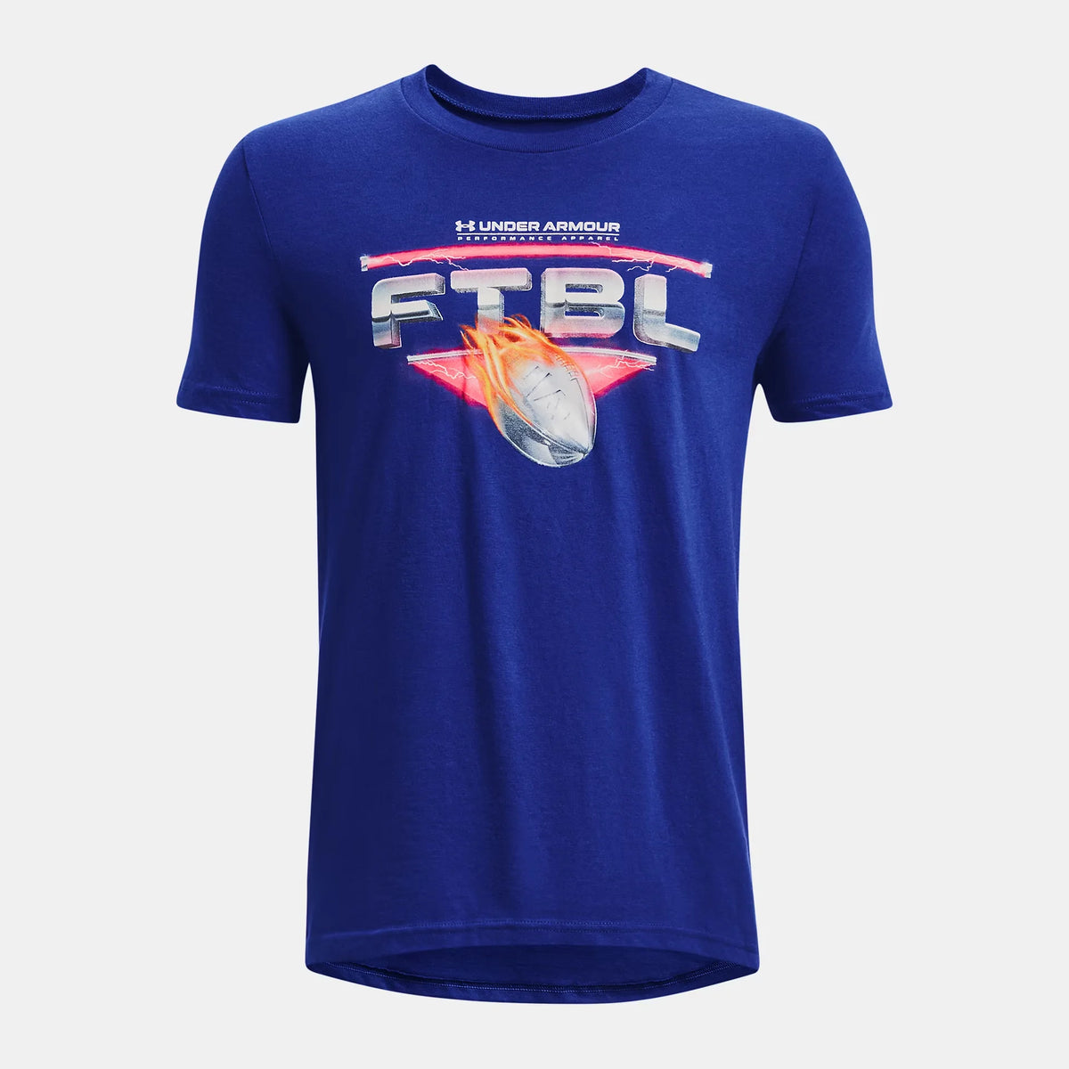 UA Football Chrome Boys' Short Sleeve