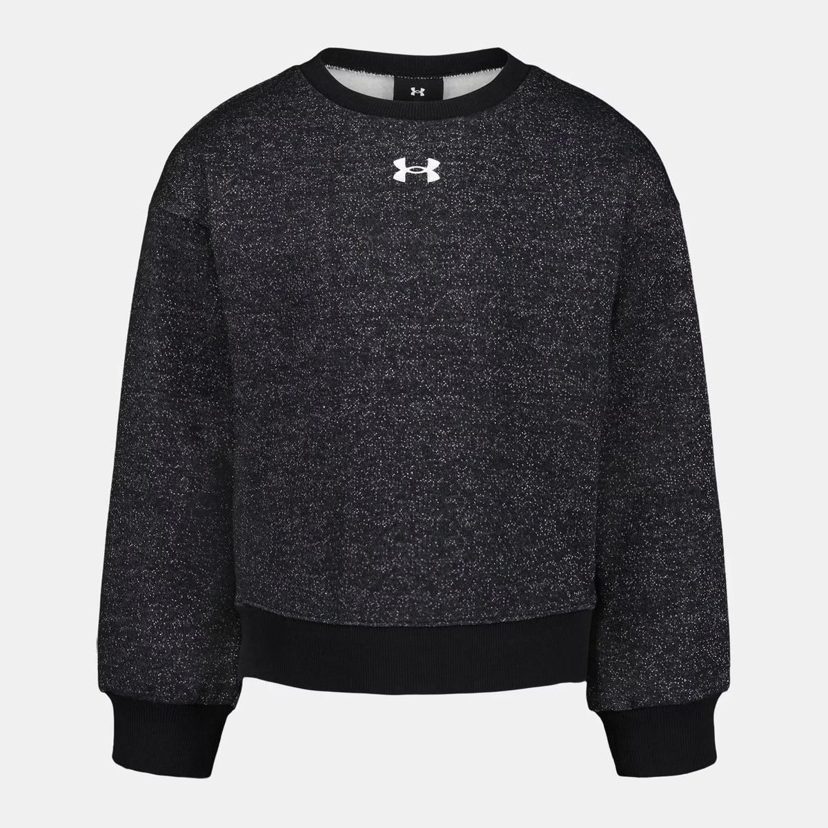 UA Rival Sparkle Little Girls' Crewneck