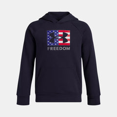 UA Freedom Big Flag Logo Boys' Hoodie