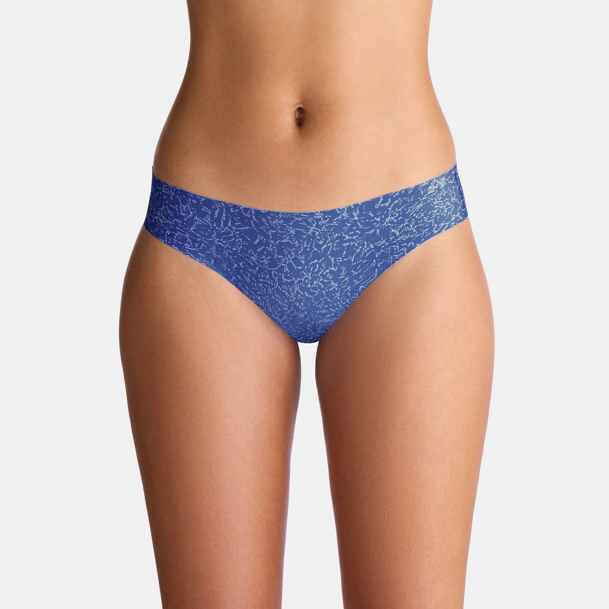 UA Pure Stretch Printed Women's 3-Pack No Show Bikini