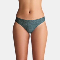 UA Pure Stretch Printed Women's 3-Pack No Show Thong