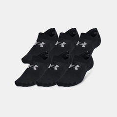 UA Essential Ultra Unisex 6-Pack Low Socks
