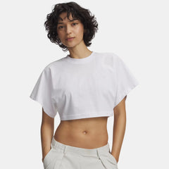 UA Cropped Script Women's Short Sleeve