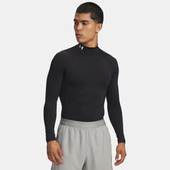 HeatGear® Men's Compression Mock Long Sleeve