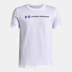 UA Logo Wordmark Boys' Short Sleeve