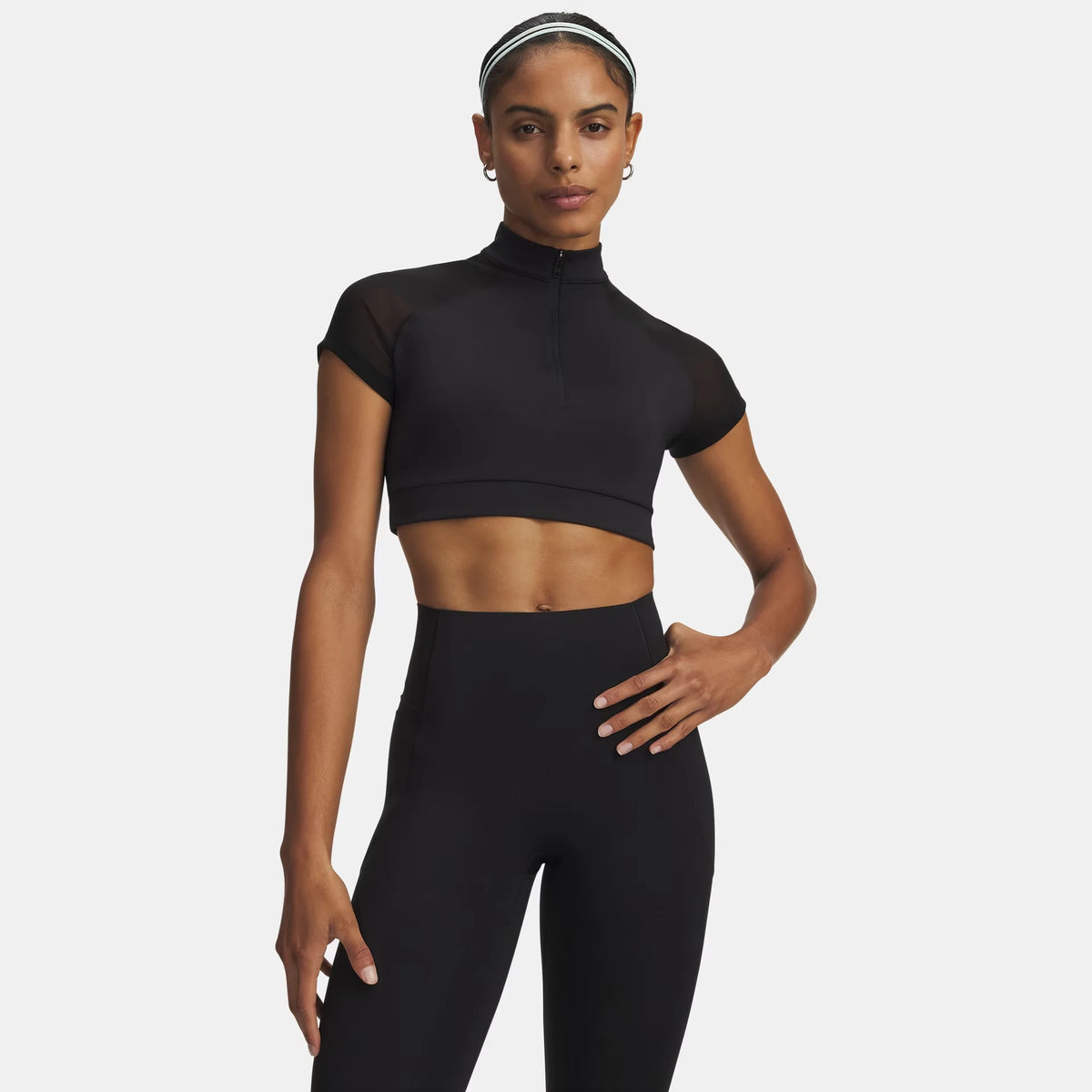 UA Vanish Elite Women's Crop Short Sleeve